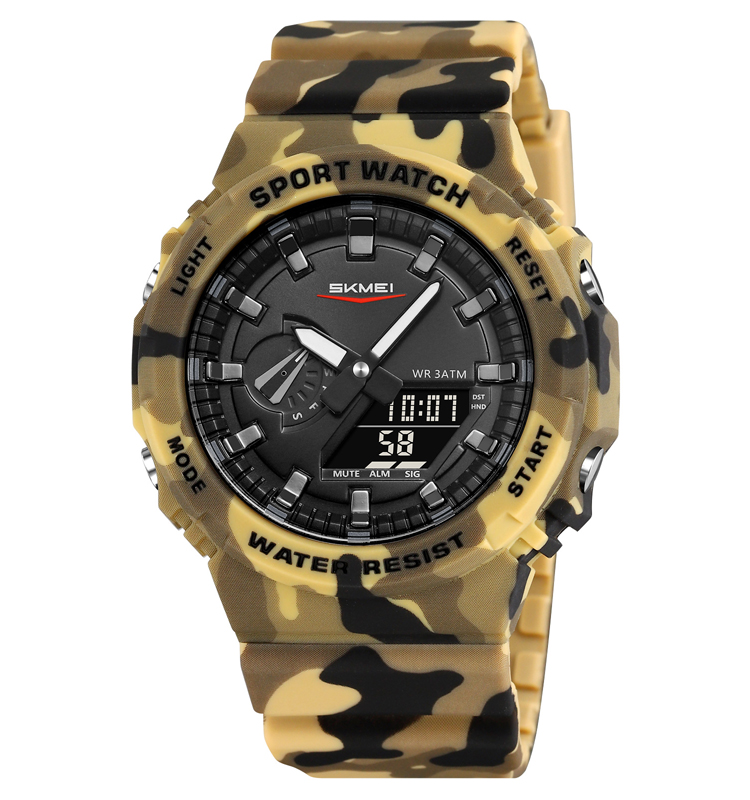 SKMEI 2351 New desert camo casual multifunction wrist men's digital watch electronic most popular watches for teens
