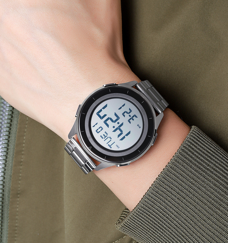 SKMEI 2167 Durable Timepiece Design Gold Plated Digital Men's Luxury Watch Somalia Fashion Jewelry Reloj Digital Wristwatch