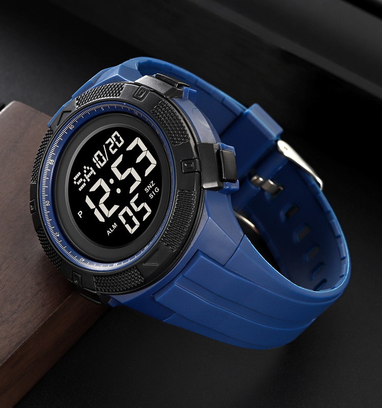 Men's Wrist Brighter EL Youth Sports Watch Factory Wholesale From China Customizable Digital Watch Skmei 2078