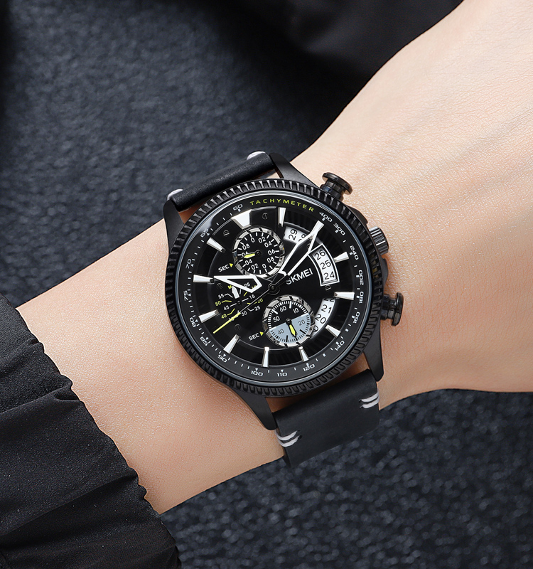 SKMEI 2059 Custom hand watch men analog digital watches premium alarm for men
