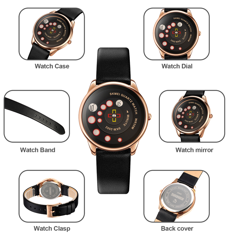 Skmei watch wrist 2002 ladies watch