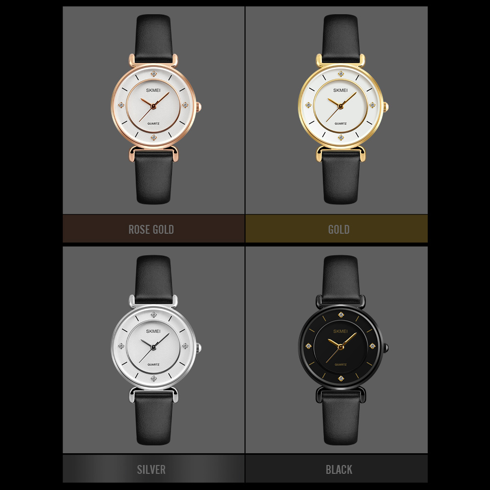 Skmei 1330 Stainless Steel Buckle Quartz Watch Hand Wrist