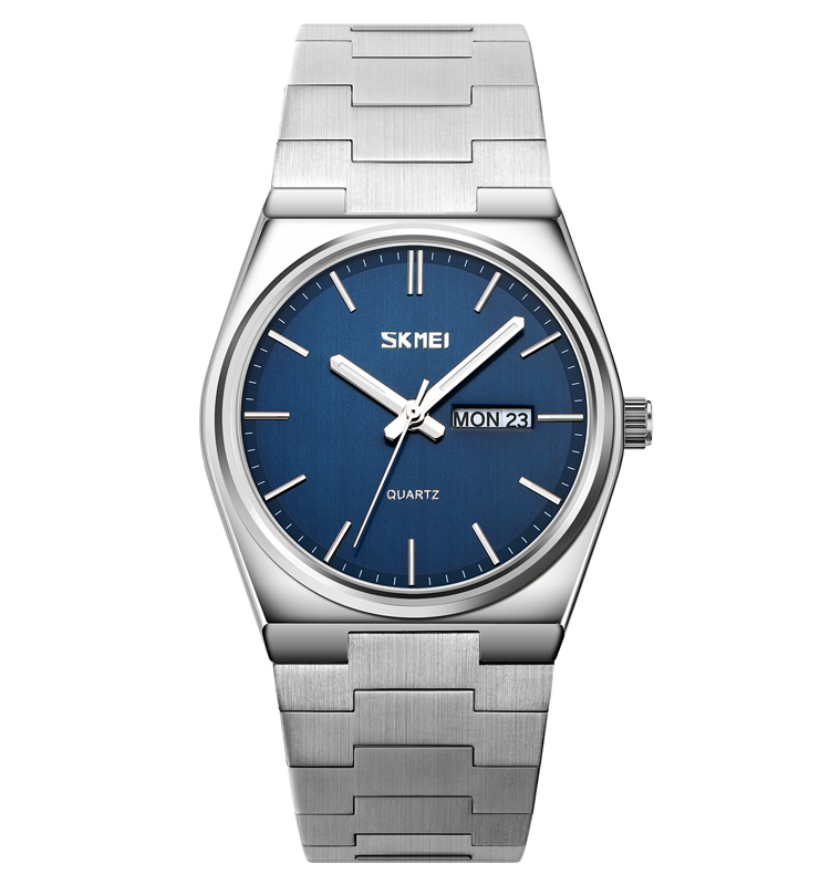 SKMEI Brand 9288 Stainless Steel Strap Quartz Waterproof Analog Watch for Men