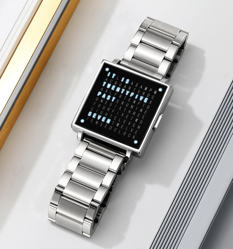 OEM custom top brand SKMEI factory 2388 premium LED stainless steel digital wrist watches